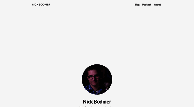 nickbodmer.com