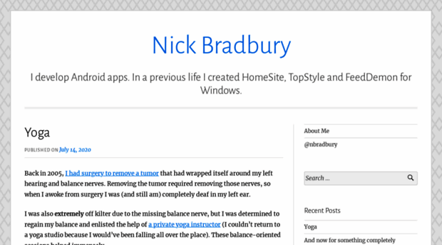 nickbradbury.com