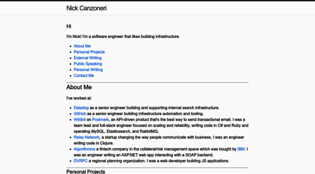 nickcanzoneri.com