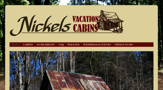 nickelsvacationcabins.com