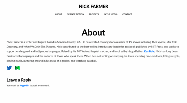 nickfarmerlinguist.com