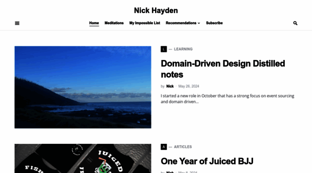 nickhayden.com