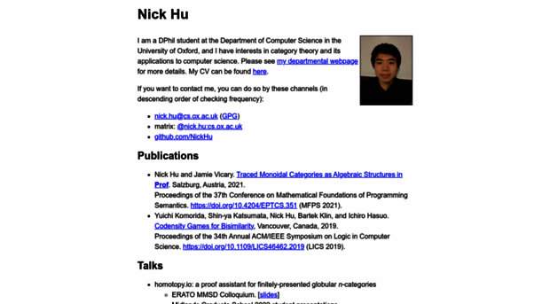 nickhu.co.uk