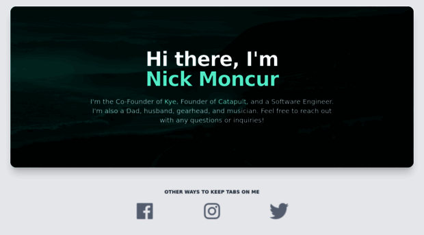 nickmoncur.com