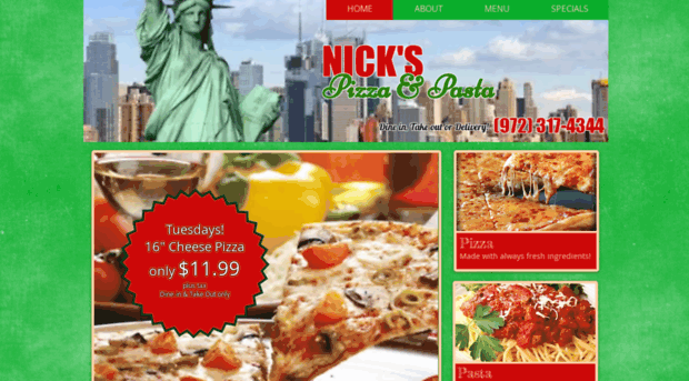 nicks-pizza-pasta.com