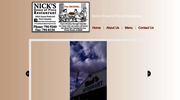 nickshouseofpizzarestaurant.com