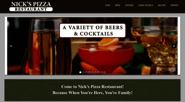 nickspizzarestaurant.net