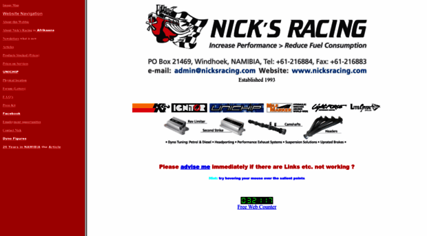 nicksracing.com