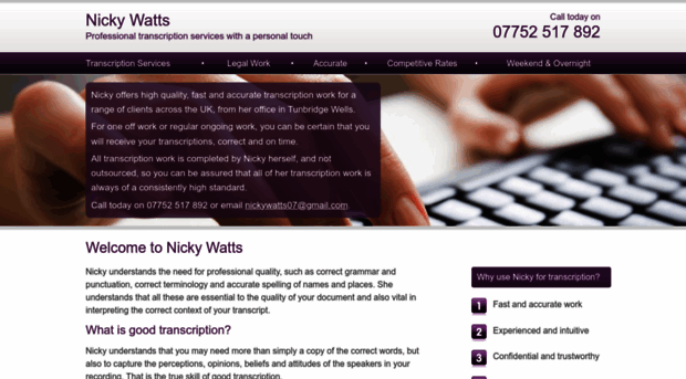 nicky-watts-transcription-services.co.uk