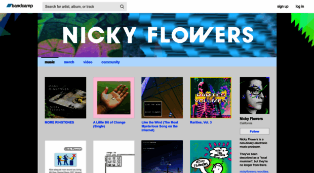 nickyflowers.bandcamp.com