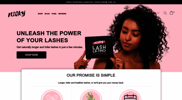 nickylashes.com