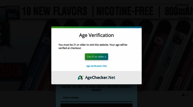 niclessvape.com