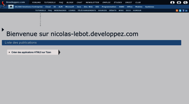 nicolas-lebot.developpez.com