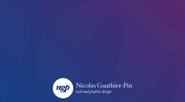 nicolas.gauthier-pin.com
