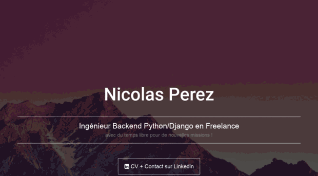 nicolasperez.com