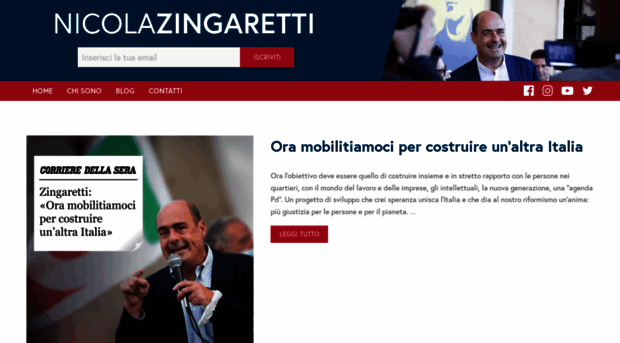 nicolazingaretti.it