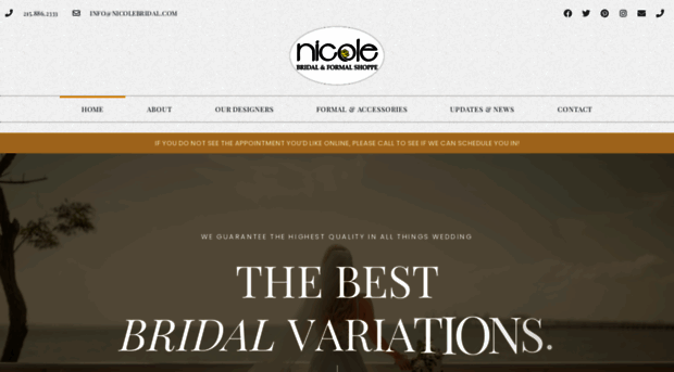 nicolebridal.com