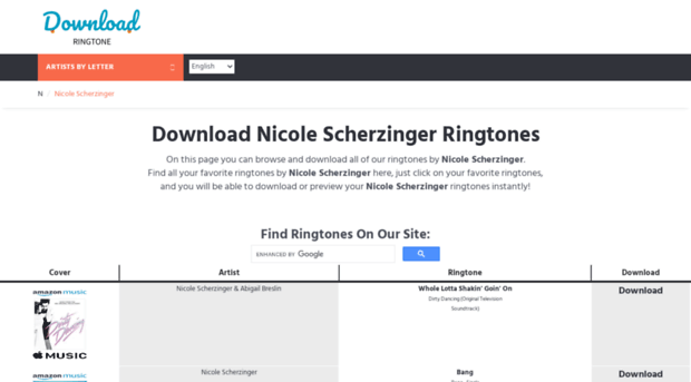 nicolescherzinger.download-ringtone.com