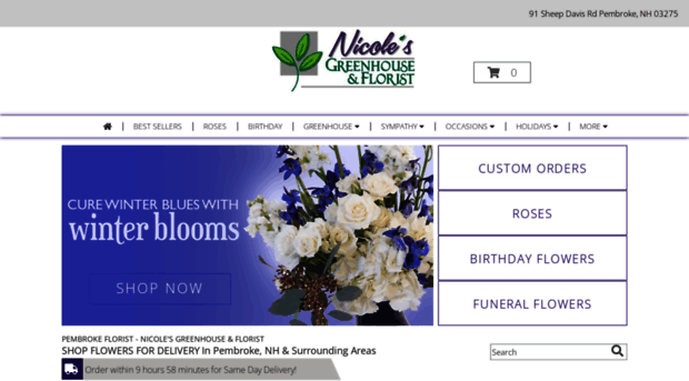 nicolesgreenhouseandflorist.com