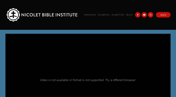 nicoletbibleinstitute.org