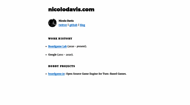 nicolodavis.com