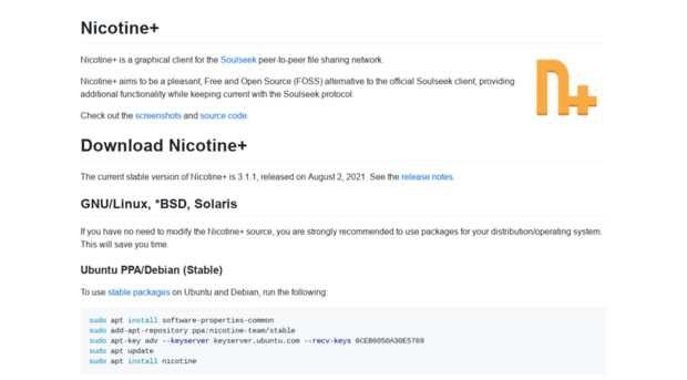 nicotine-plus.sourceforge.net