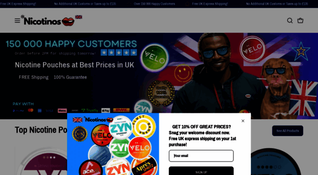 nicotinos.co.uk