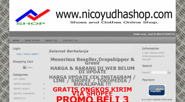 nicoyudhashop.com