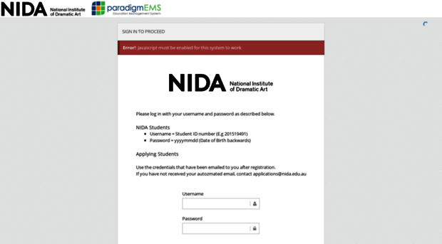 nida.edu.net.au