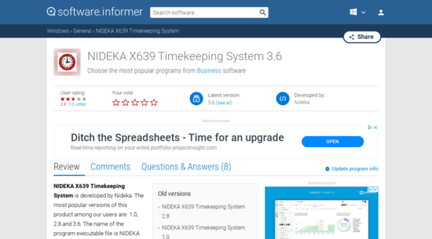 nideka-x639-timekeeping-system.software.informer.com