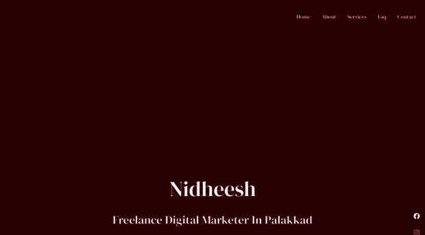 nidheeshs.com