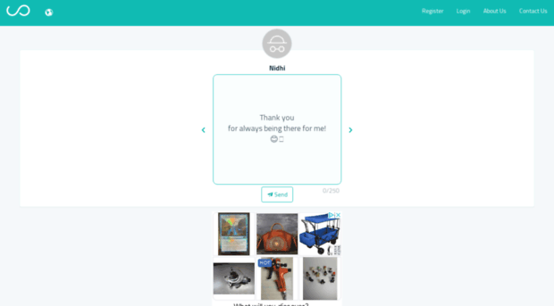 nidhi987.sarahah.com