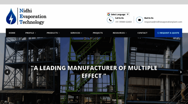 nidhievaporationplant.com