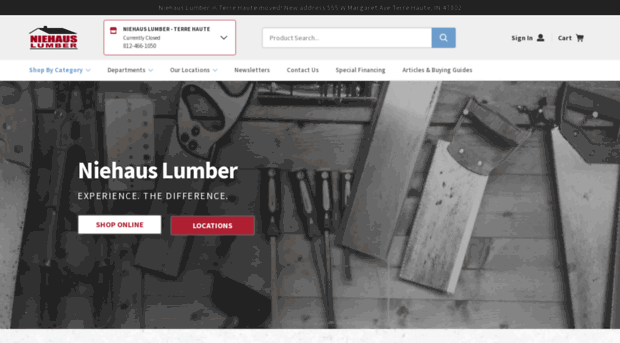 niehauslumber.com