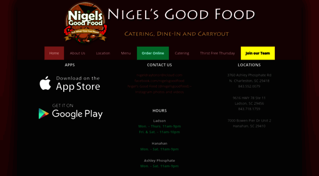 nigelsgoodfood.com