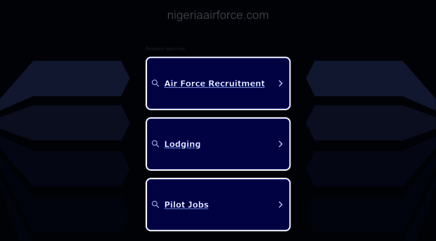 nigeriaairforce.com