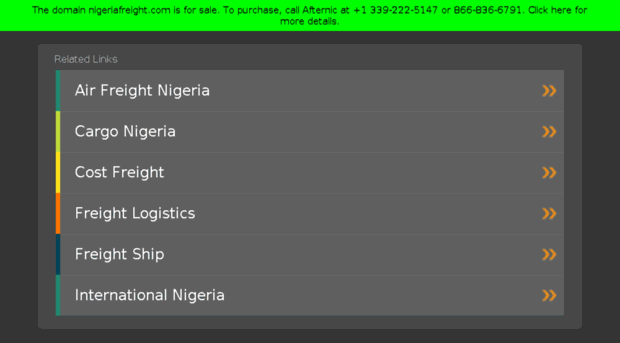 nigeriafreight.com