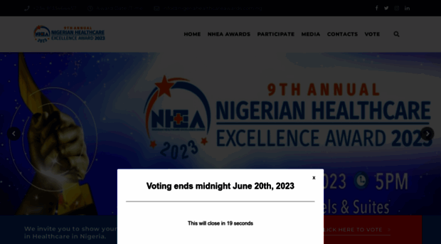 nigeriahealthcareawards.com.ng