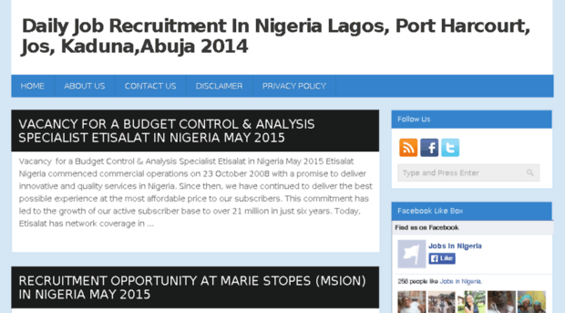 nigeriajobslocation.com