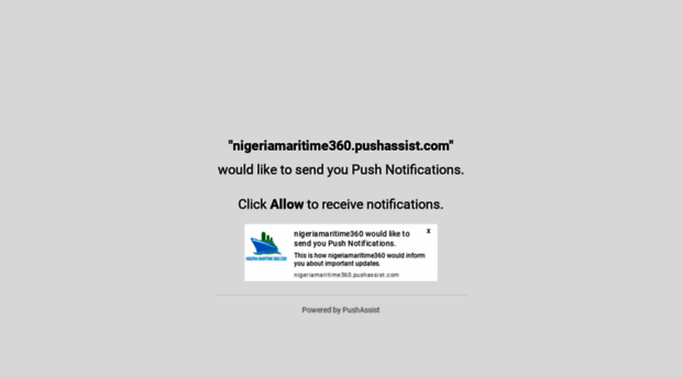 nigeriamaritime360.pushassist.com