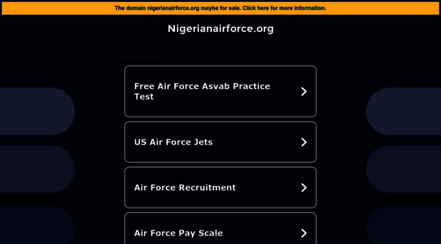 nigerianairforce.org