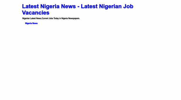 nigeriancurrentnews.blogspot.com