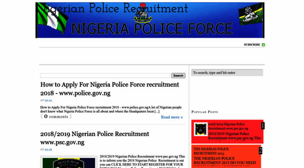 nigeriapoliceforceform.blogspot.com.ng