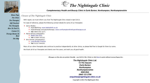 nightingale-clinic.co.uk