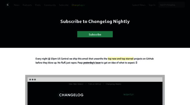 nightly.thechangelog.com