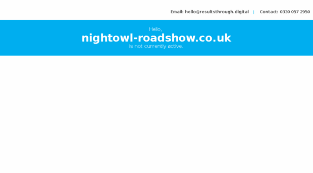 nightowl-roadshow.co.uk