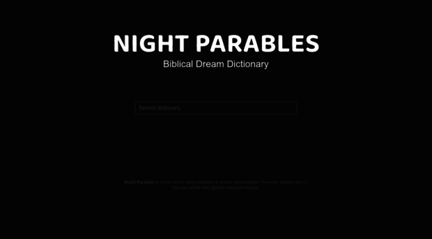 nightparables.com