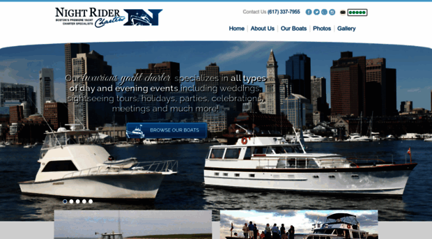 nightridercharters.com