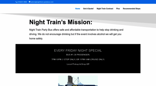 nighttrain-partybus.com