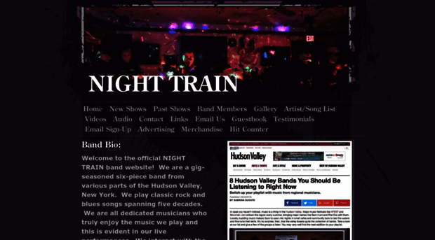 nighttrainband.net